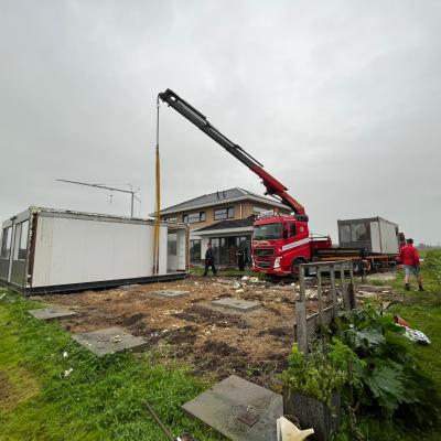 Demontage en montage woonunits